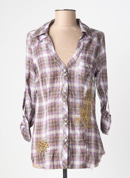 Cămașă violet GUESS femeie