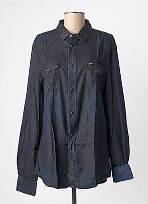 Cămașă cu mâneci lungi manșete cu nasturi negru GUESS homme