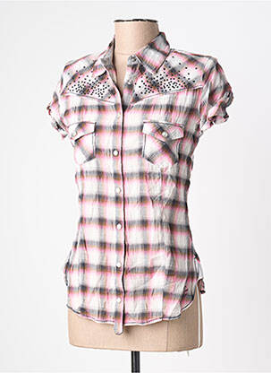 Cămașă mâneci scurte mâneci scurte roz GUESS femme