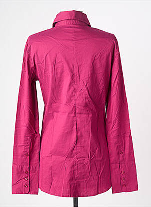 Cămașă croială cambrată mâneci lungi violet GUESS femeie
