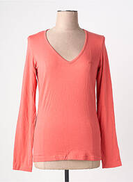 Tricou mâneci lungi mâneci lungi roz GUESS femeie
