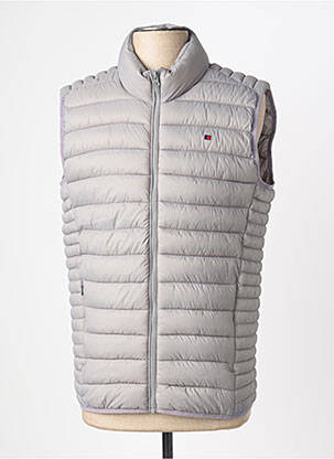 Geacă matlasată buzunare fără glugă gri TEDDY SMITH homme