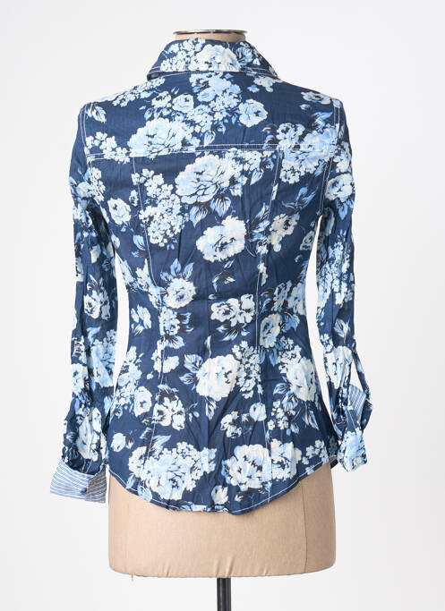 Cămașă imprimeu floral mâneci lungi albastru GUESS femme