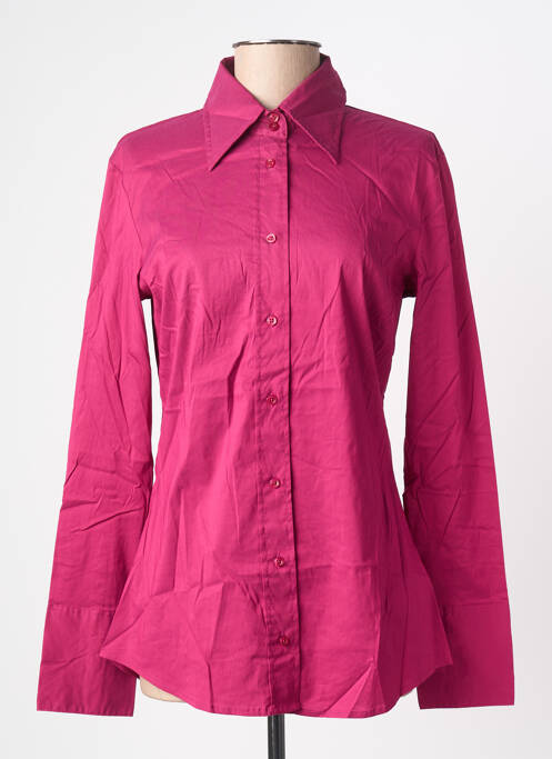 Cămașă croială cambrată mâneci lungi violet GUESS femme