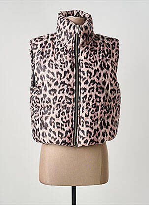 Geacă matlasată închidere cu fermoar pe față fără glugă negru MADE IN ITALY femme