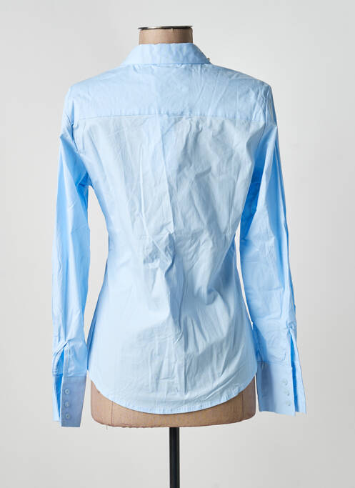 Cămașă croială cambrată mâneci lungi albastru ONADO femme