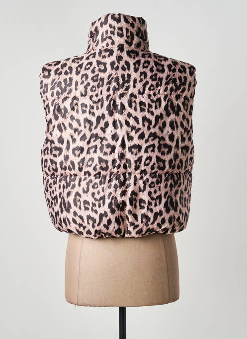 Geacă matlasată închidere cu fermoar pe față fără glugă negru MADE IN ITALY femme