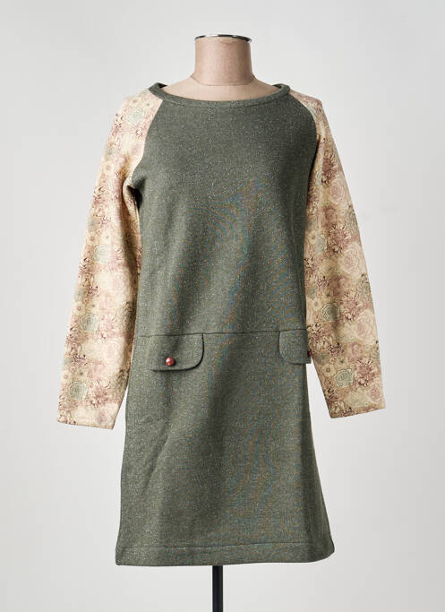 Rochie scurtă verde GAËLLE BARRE femeie