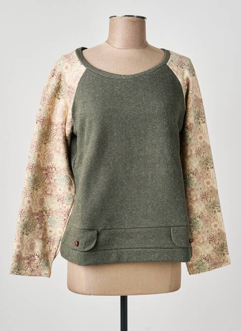 Hanorac verde GAËLLE BARRE femeie