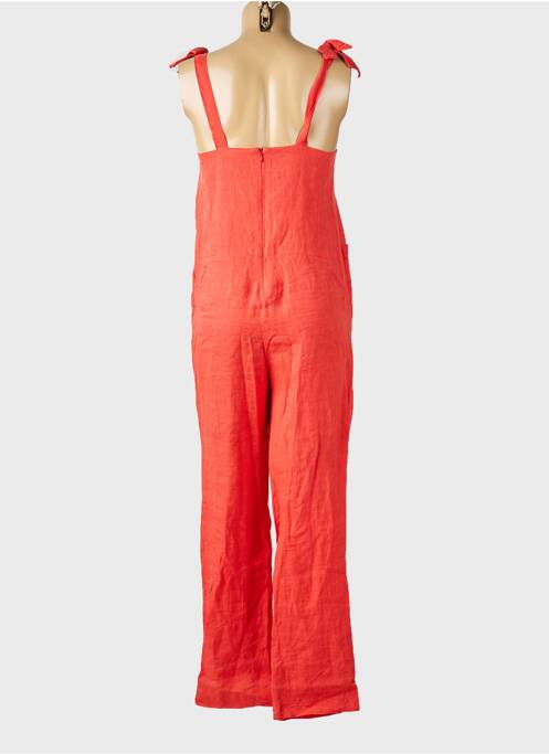 Salopetă-pantalon buzunare bretele subțiri portocaliu INTROPIA femme