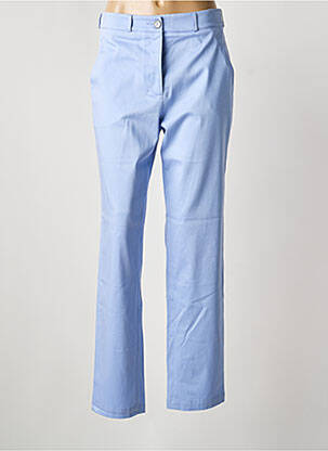 Pantalon drept talie elastică albastru deschis MON N°2 femeie