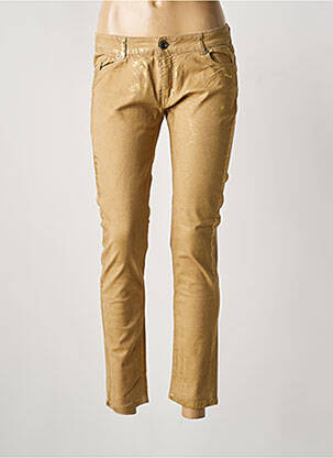 Pantalon slim buzunare bej HOSS femeie