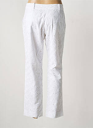 Pantalon slim buzunare alb GAËLLE BARRE femeie