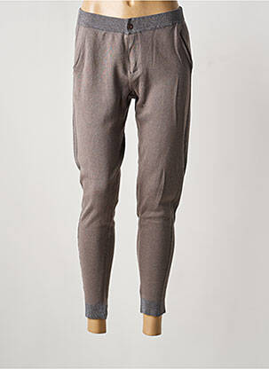 Pantalon slim talie elastică gri CUSTOMMADE femme