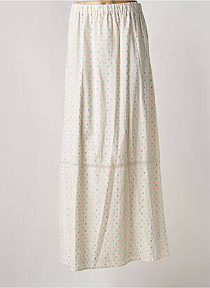 Fustă lungă croială evazată alb HOSS femme