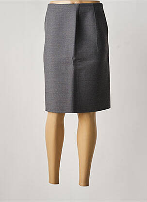 Fustă midi croială dreaptă gri SOFIE D'HOORE femme