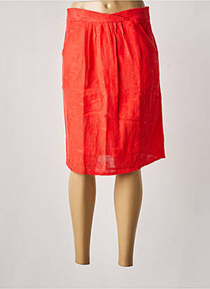 Fustă pantaloni scurți croială dreaptă roșu GAËLLE BARRE femme