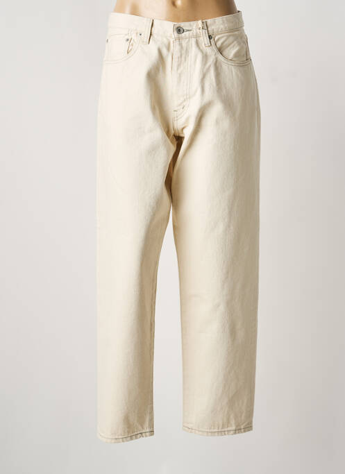 Blugi croială mom buzunare bej MA'RY'YA femme