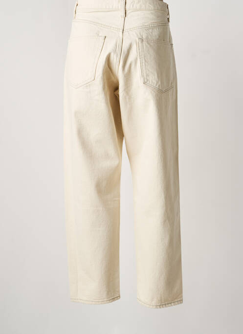 Blugi croială mom buzunare bej MA'RY'YA femme