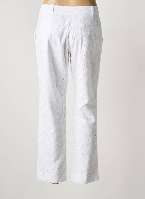 Pantalon slim buzunare alb GAËLLE BARRE femme