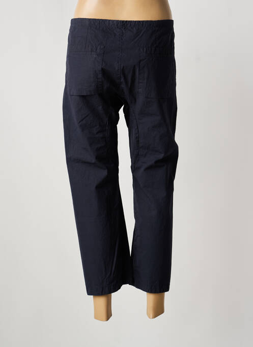 Pantalon 7/8 închidere cu fermoar sub clapetă cu nasturi albastru SOFIE D'HOORE femme