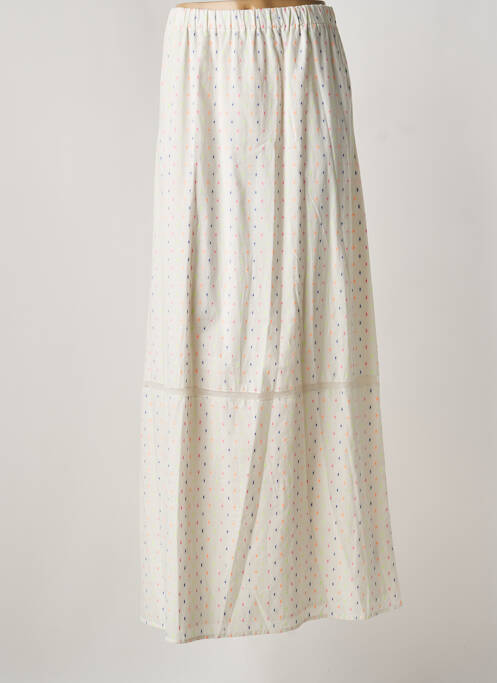 Fustă lungă croială evazată alb HOSS femme