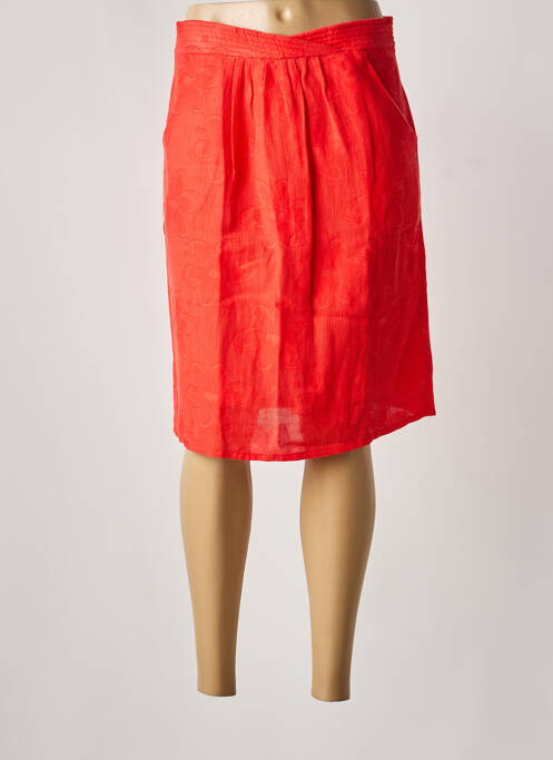 Fustă pantaloni scurți croială dreaptă roșu GAËLLE BARRE femme