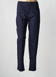 Pantalon drept elasticitate mărime normală albastru VOGGO femme