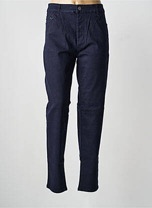 Pantalon drept elasticitate mărime normală albastru VOGGO femme