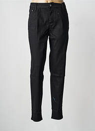 Pantalon drept elasticitate mărime normală negru VOGGO femme