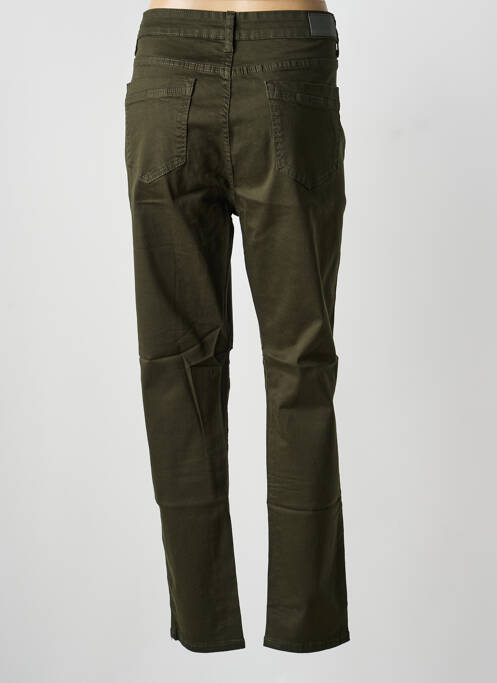 Pantalon drept elasticitate mărime normală verde VOGGO femme