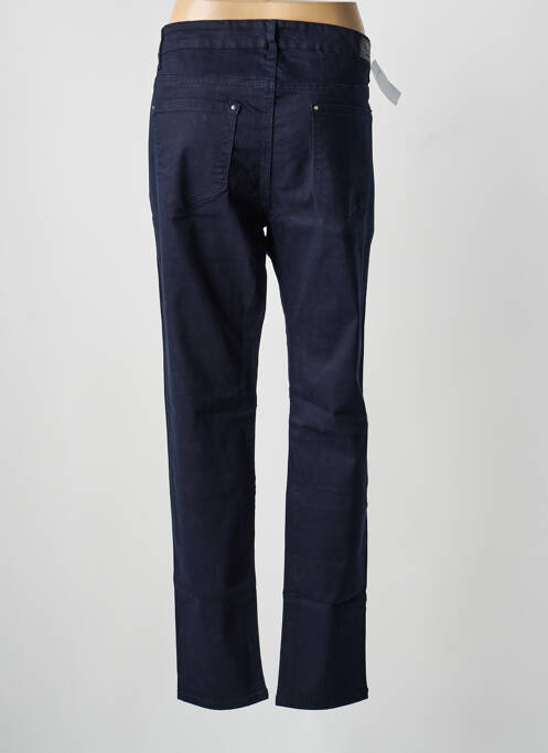 Pantalon drept elasticitate mărime normală albastru VOGGO femme