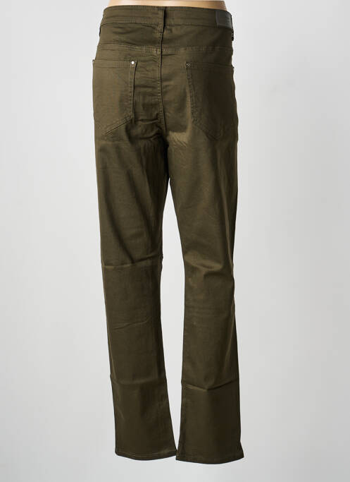 Pantalon drept elasticitate mărime normală verde VOGGO femme