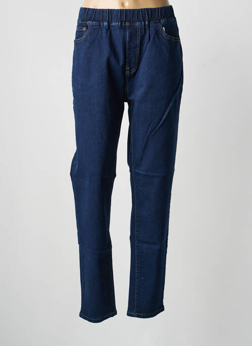 Blugi cu croială dreaptă elasticitate mărime normală albastru VOGGO femme
