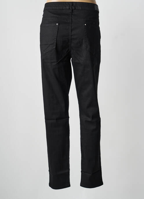 Pantalon drept elasticitate mărime normală negru VOGGO femme