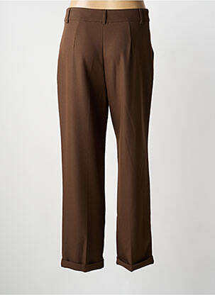 Pantalon drept elasticitate mărime normală maro DROLE DE COPINE femeie