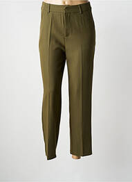 Pantalon drept elasticitate mărime normală verde DROLE DE COPINE femeie