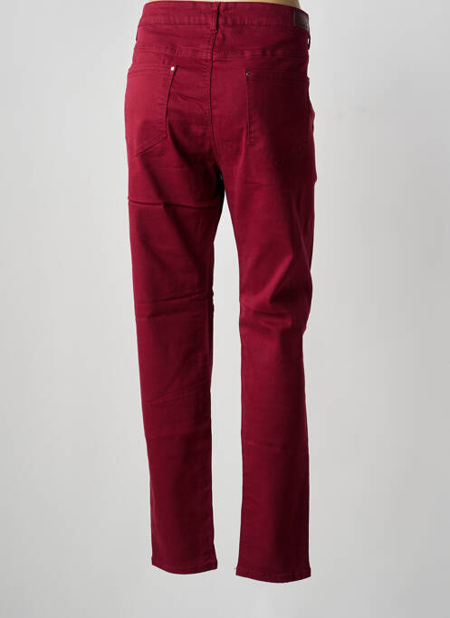 Pantalon drept elasticitate mărime normală violet VOGGO femme