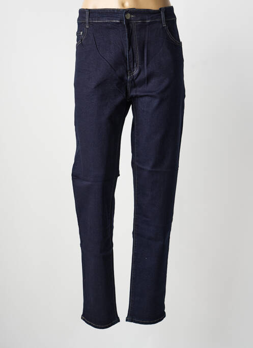 Pantalon slim elasticitate mărime normală albastru VOGGO femme