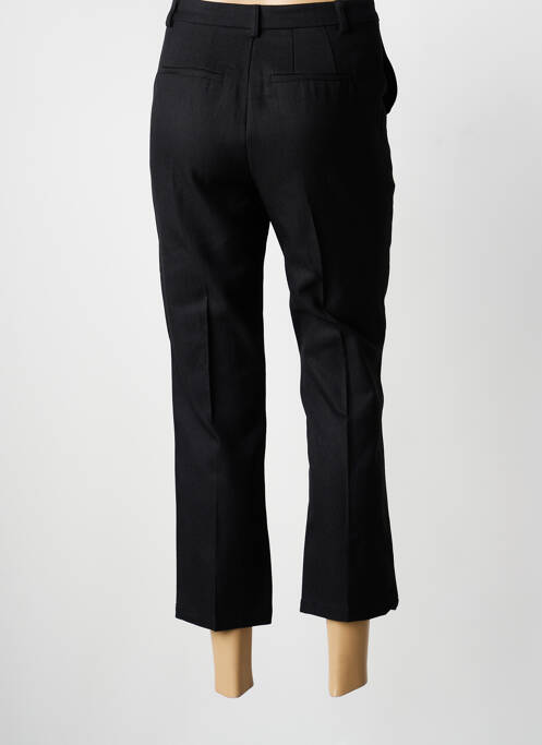 Pantalon trei sferturi croială dreaptă mărime normală negru SARAH JOHN femme