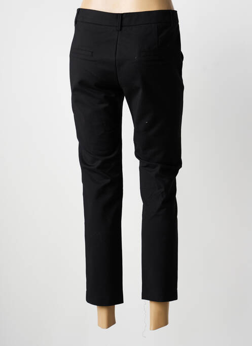 Pantalon 7/8 elasticitate mărime normală negru ANNA ELLIS femme