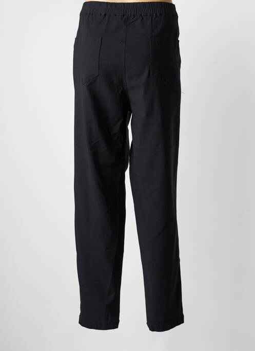 Pantalon drept elasticitate mărime normală negru ACBELLE femme