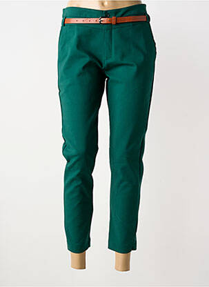 Pantalon 7/8 elasticitate mărime normală verde SARAH JOHN femeie