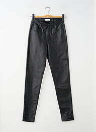 Pantalon slim elasticitate mărime normală negru SARAH JOHN femme