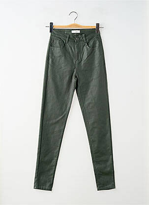 Pantalon slim elasticitate mărime normală verde SARAH JOHN femeie