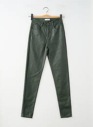 Pantalon slim elasticitate mărime normală verde SARAH JOHN femme