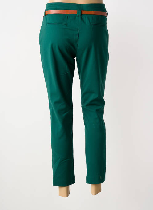 Pantalon 7/8 elasticitate mărime normală verde SARAH JOHN femme