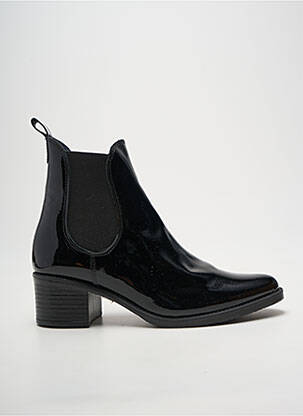 Botine/ghete material neted toc de 4 la 6 cm negru PINTO DI BLU femme