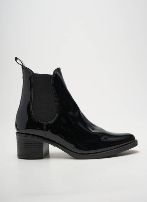 Botine/ghete material neted toc de 4 la 6 cm negru PINTO DI BLU femme