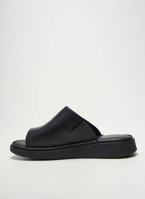 Mulete/saboți vârf deschis toc plat până la 3 cm negru ANDREA CONTI femme